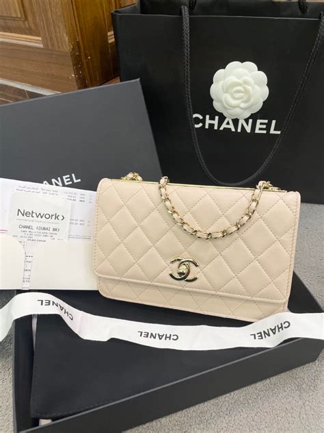 chanel wallet on chain europe|Chanel wallet on chain trendy.